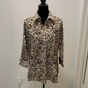 Chico’s Cheetah Tunic